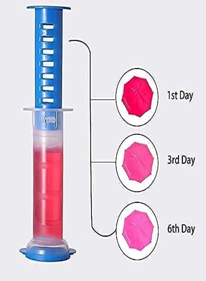 Anasis Air Freshener Toilet Freshener and Cleaner Flower Gel Removes Bad Odor Long-Lasting Toilet Cleaning Gel Pack of 1 - Image 4