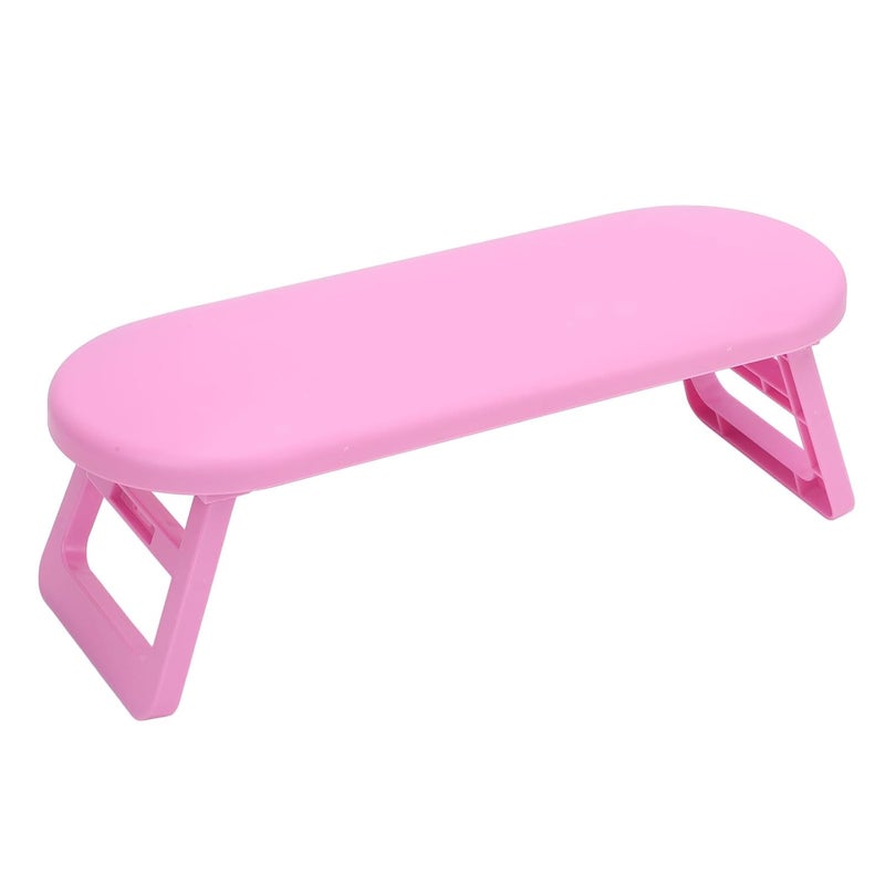 3pcs Non Slip Nail Arm Rest, Foldable Manicure Hand Pillow Stand, Ergonomic Plastic Hand Support for Home and Salon Nail Art with Anti Skid Base - Image 4
