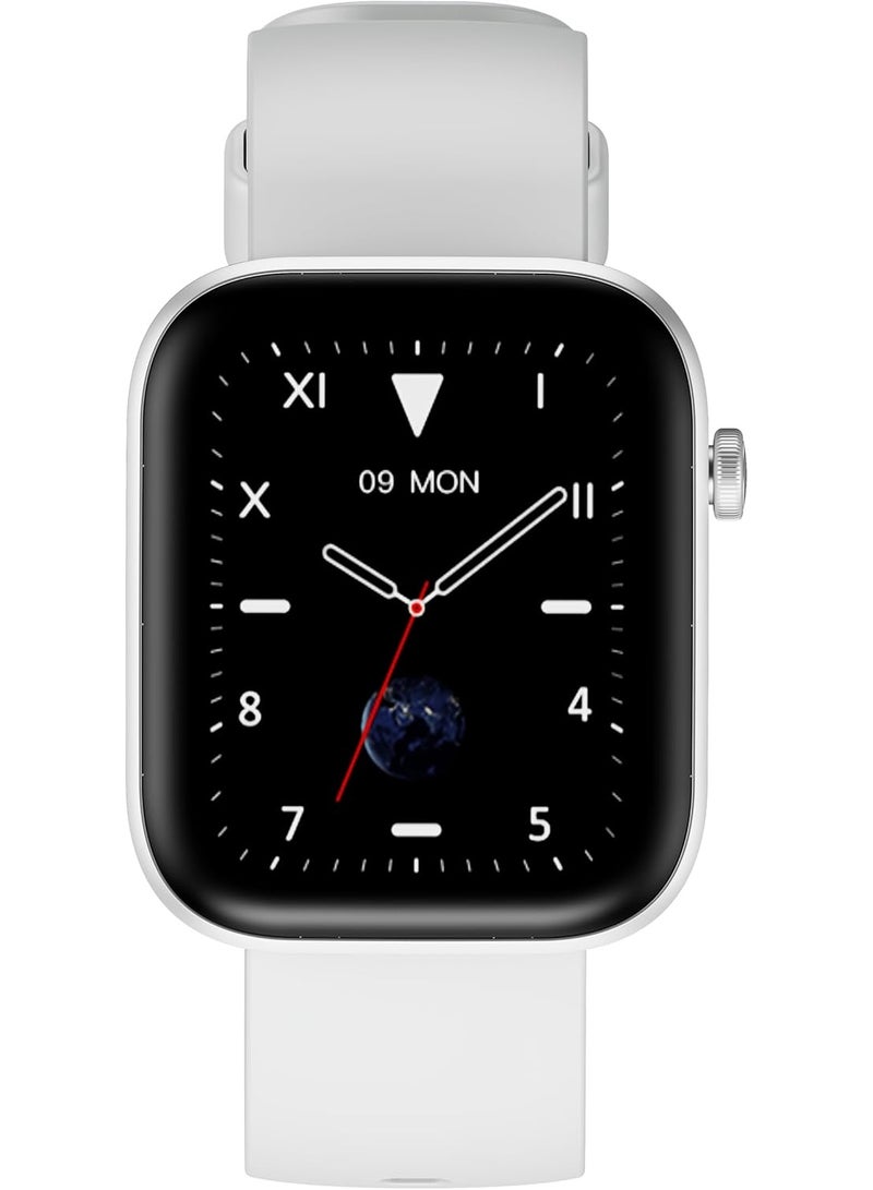 HMD WATCH P1 Smartwatch, 1.83" HD Display, 4 Day Battery, 700+ Sports Mode via HMD Watch App, IP67 Dust & Water Resistant, Health Monitor, Sleep Score, Fitness Tracker, iOS & Android (Silver) silver - Image 2