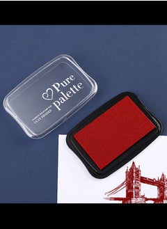 Generic Date Stamp Set,Date Stamp (Natural Wood Color) + Stamp Pad (Red),Stamp-like Effect in A Planner/Journal  - Image 3
