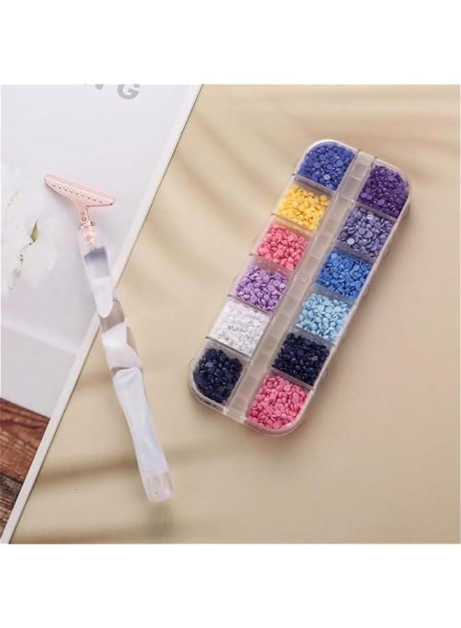 FYLX Ergonomic Resin Diamond ting Pen Set with Metal Ti and Glue Clay  Comfortable Craft Tool for DIY 5D Diamond ting - Image 5