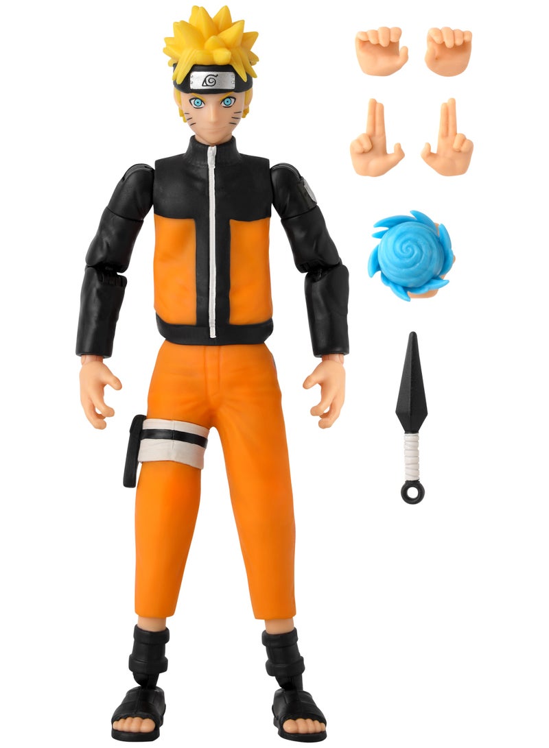 Bandai شخصية قابلة للتحصيل أنمي أبطال ناروتو أوزوماكي (تجديد) 6.5 بوصة | ناروتو شيبودن | شخصية عمل قابلة للتحصيل | أيدٍ قابلة للتبديل | شخصية عرض | شخصية كاريكاتير | هدية مثالية لجماهير التحصيل، وعشاق المانغا والأنمي! - Image 2