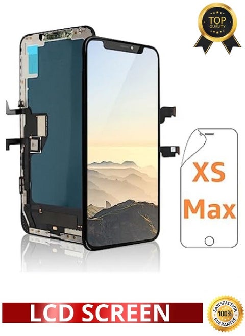 LCD Display For iPhone XS MAX Touch Screen Digitizer With Back Plate Replacement
