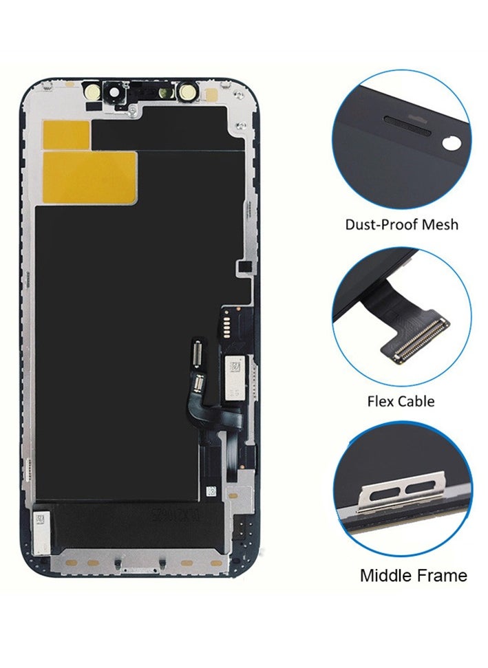 Generic - LCD Display For iPhone XS MAX Touch Screen Digitizer With Back Plate Replacement - Image 1