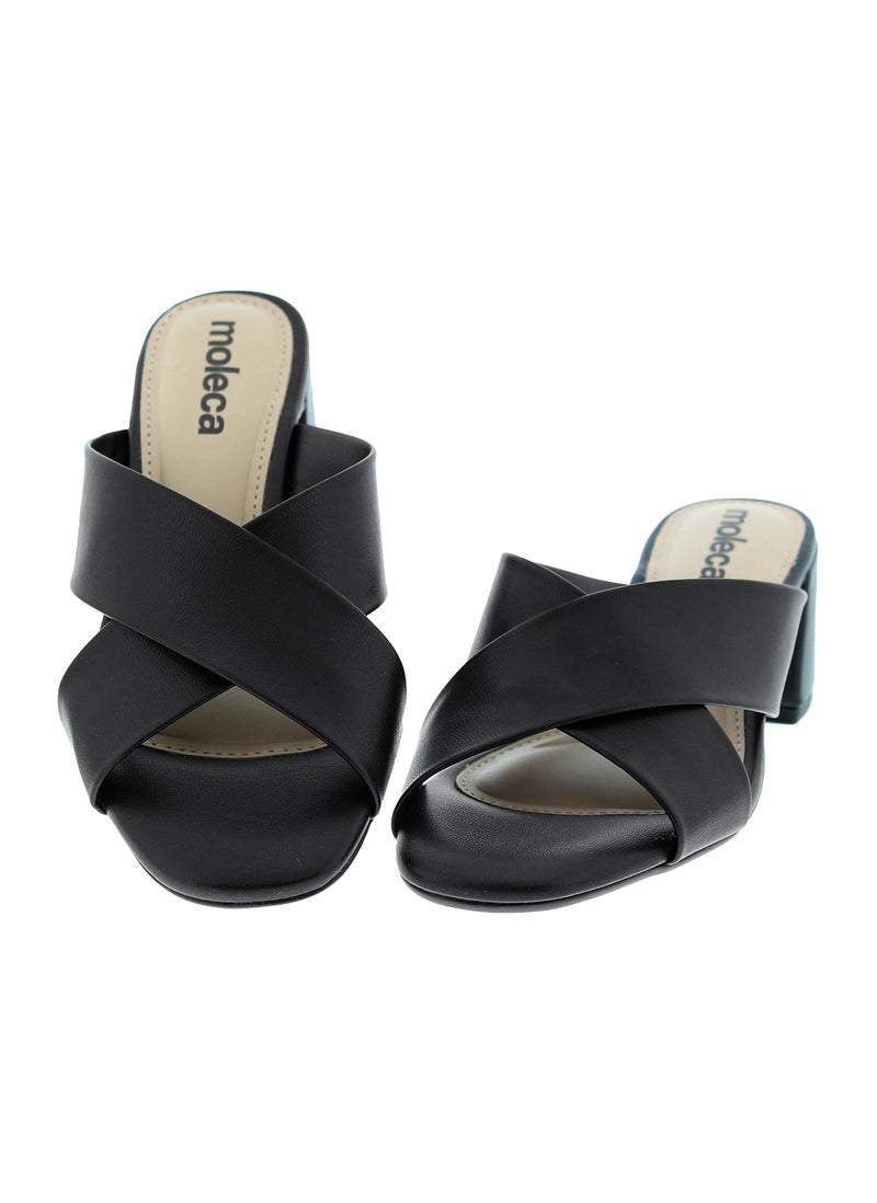 MOLECA Mid Heels Sandals for Women – Sling Back Heel Sandals for Girls with Ankle Strap - Image 4