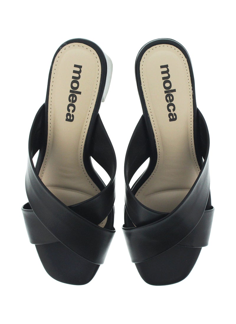 MOLECA Mid Heels Sandals for Women – Sling Back Heel Sandals for Girls with Ankle Strap - Image 5