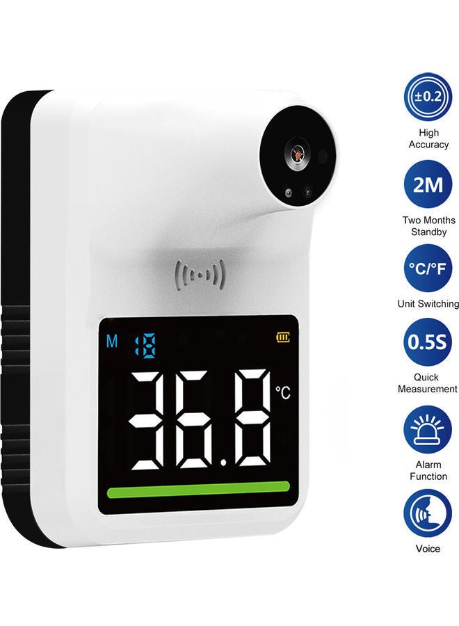 NIBEMINENT Wall Mounted Mini Non-contact IR Thermometer - Image 1