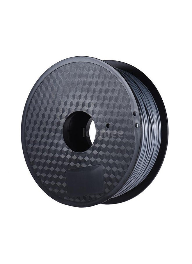 NIBEMINENT PLA Filament Roll For MakerBot Anet RepRap 3D Printer Pen Metallic Silver  - Image 2