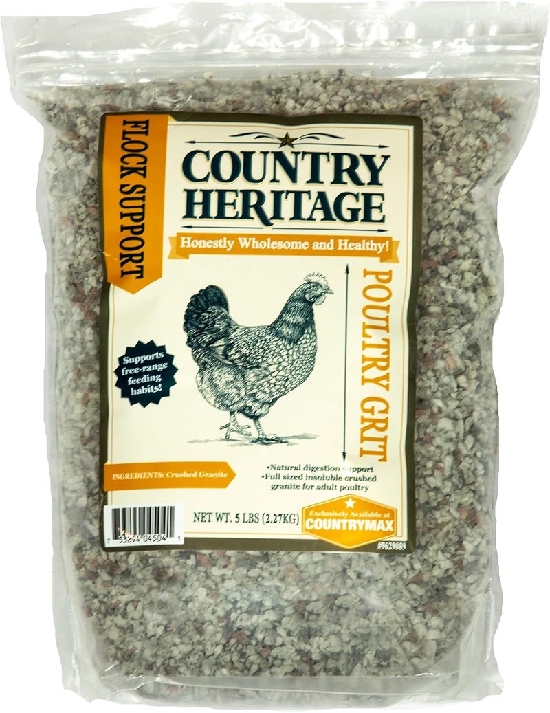 Country Heritage – حبيبات علف للدواجن بحجم كامل مصنوعة من الجرانيت غير القابل للذوبان، مخصصة للدجاج والبط، وزن 5 أرطال - Image 4
