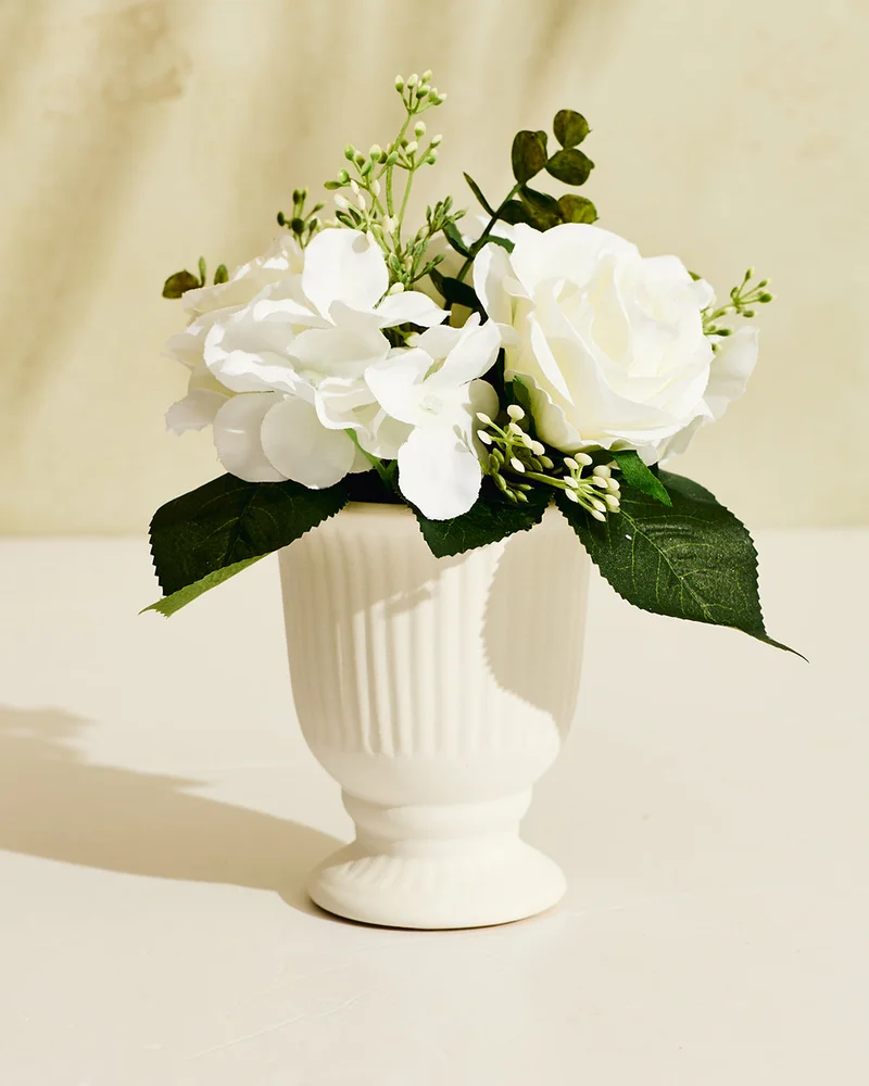 REDTAG Artificial Rose Arrangement In Vase