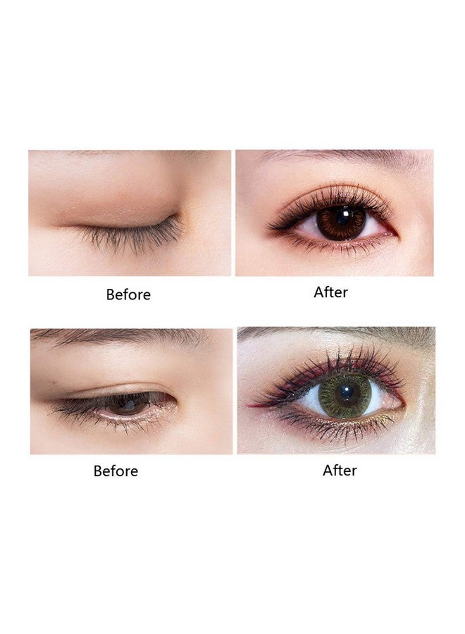 Quupy عبوات ماسكارا من الخيزران سعة 6 مل (0.2 أونصة) - 2 قطعة قابلة لإعادة التعبئة مع حامل لفرشاة الرموش للنساء والفتيات زيت نمو الرموش - Image 3