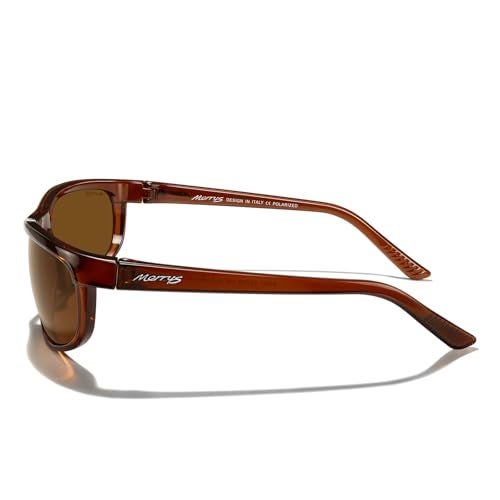 MERRY'S Wrap Around Sport Polarized Sunglasses for Men Women Driving Fishing Cycling Running UV400 Protection S3027 - Image 4