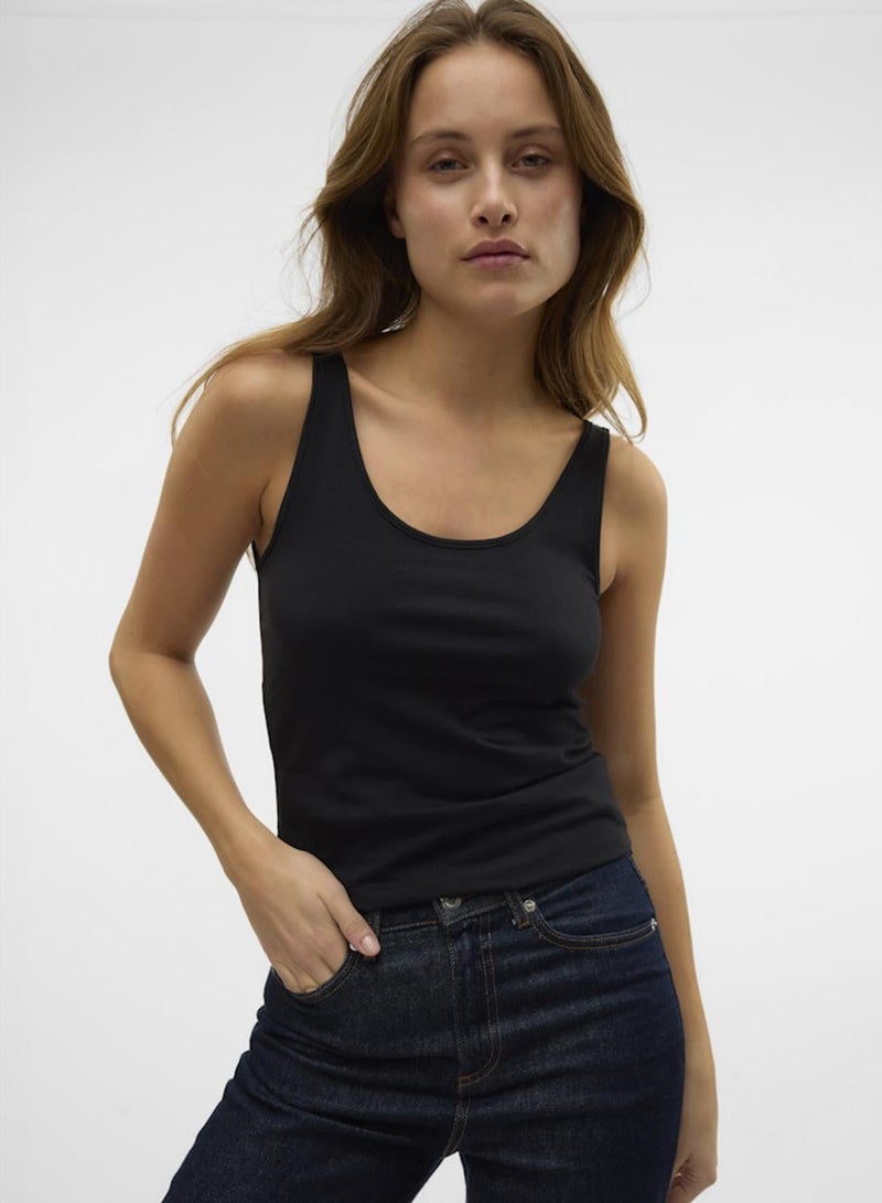 VERO MODA تي شيرت تانك ناعم VMMAXI MY SOFT UU - Image 5