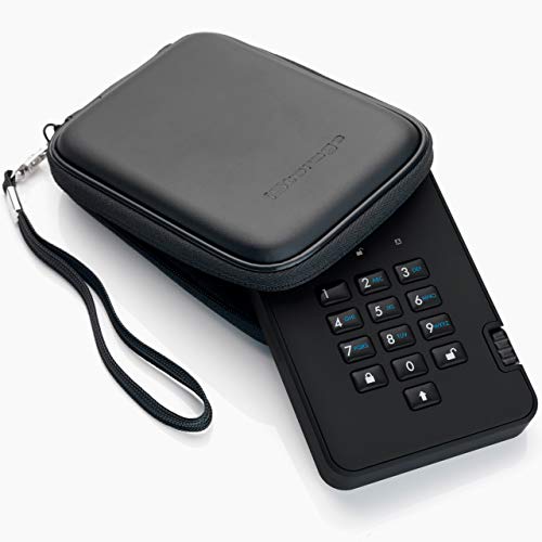iStorage diskAshur2 SSD 512GB Black | Secure portable solid state drive | Password protected | Dust & water resistant | Hardware Encryption - Image 3