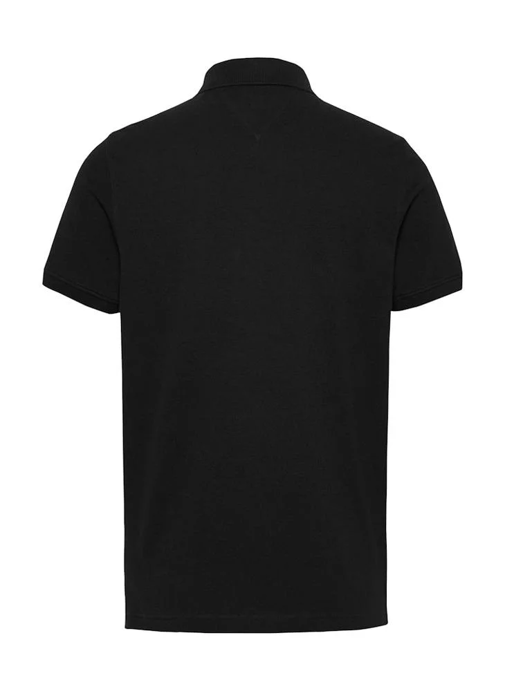 TOMMY JEANS Slim Flag Short Sleeve Polo