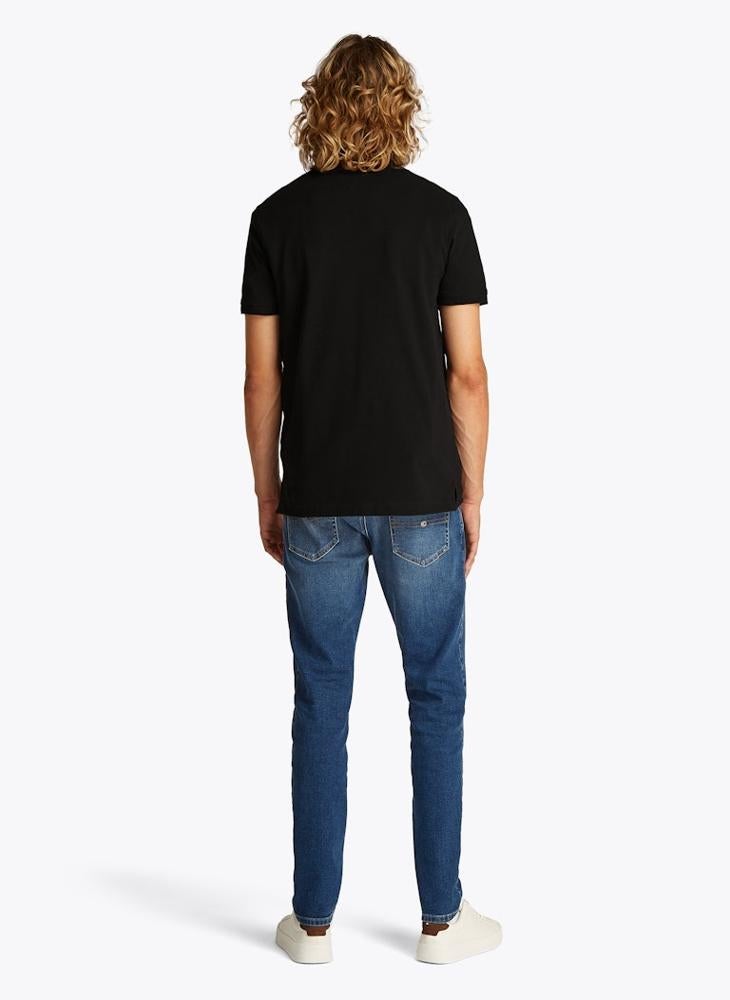 TOMMY JEANS Slim Flag Short Sleeve Polo  - Image 2