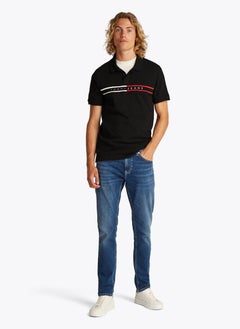 TOMMY JEANS Slim Flag Short Sleeve Polo  - Image 4