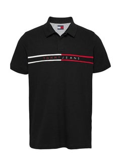 TOMMY JEANS Slim Flag Short Sleeve Polo  - Image 5