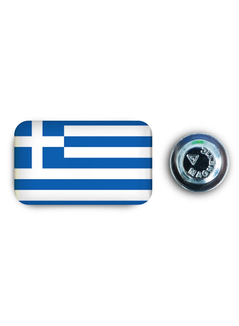971ميديا شارة مغناطيسية بتصميم علم اليونان - Image 1