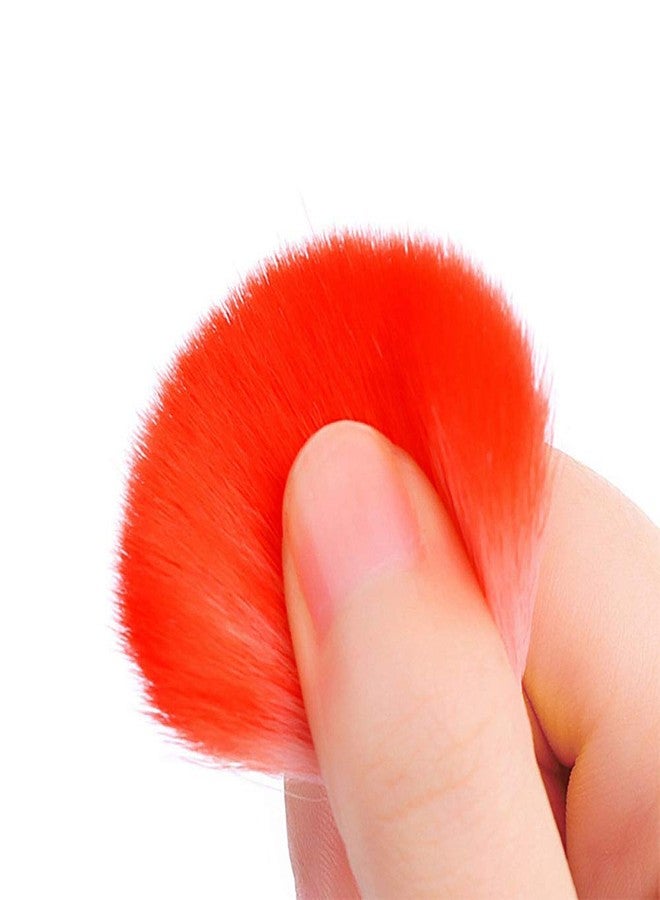 SILPECWEE 1Pc Double Head Acrylic Nail Art Brush Nail Gradient Shading Pen Nail Dust Remover Powder Cleaner Brushes Manicure Design Tool - Image 5