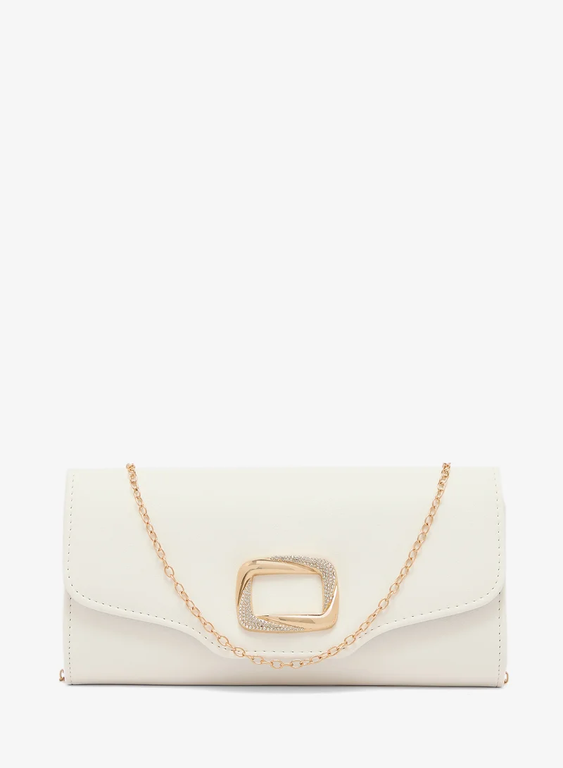 Ella Limited Edition Rectangle Clutch With Gold Accent