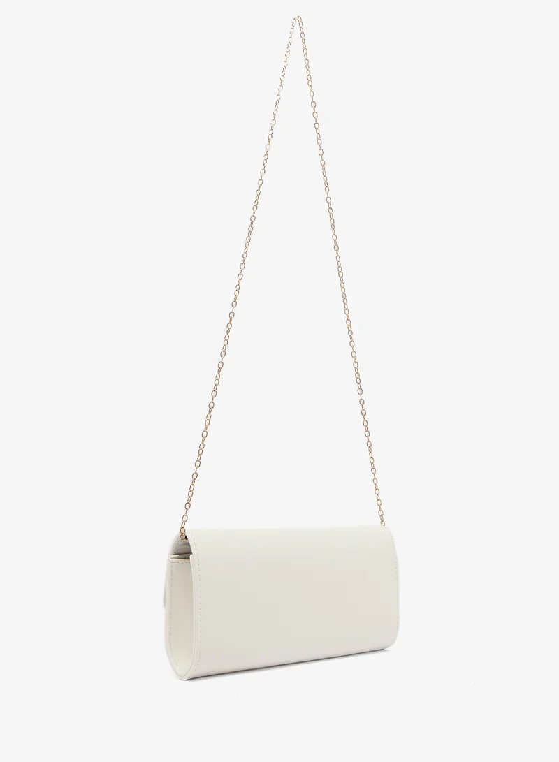 Ella Limited Edition Rectangle Clutch With Gold Accent
