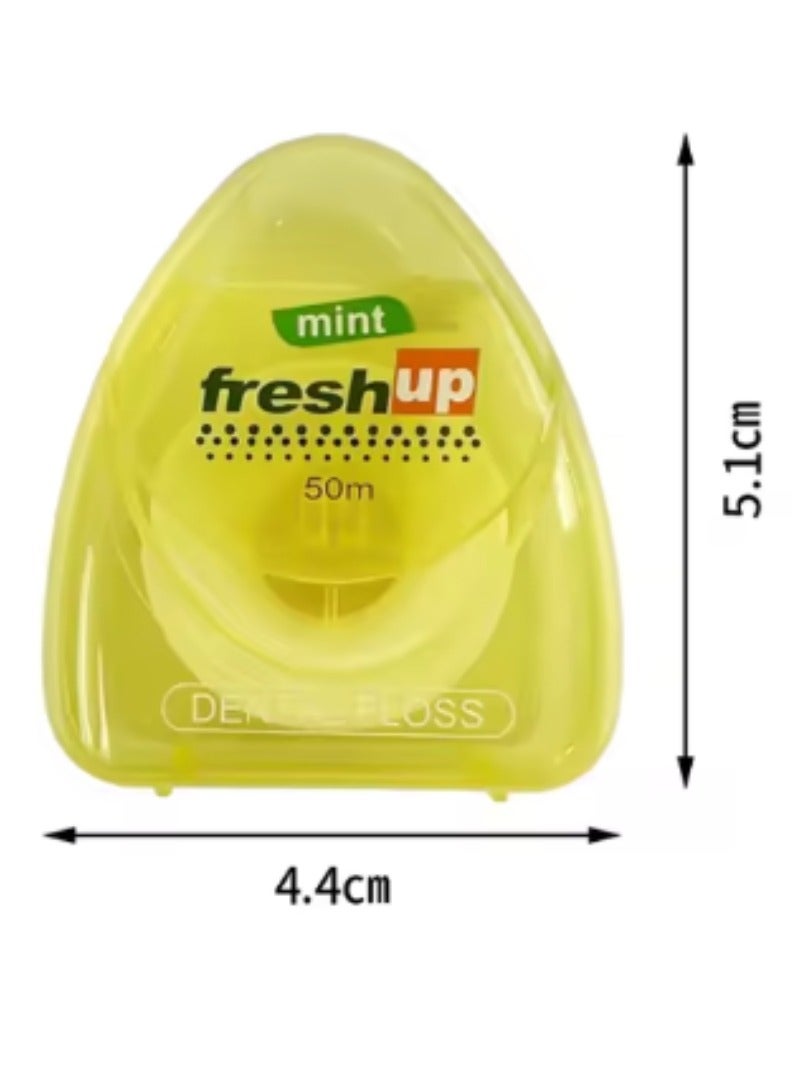 Fresh Up Dental Floss Card Pack for Easy and Effective Teeth Cleaning - Image 4