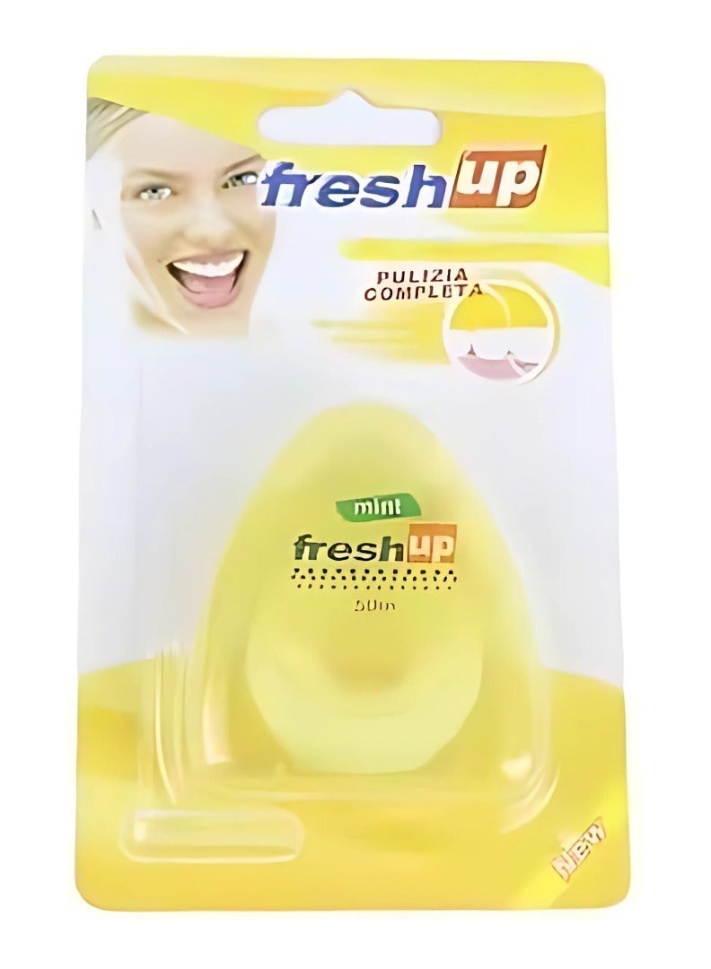 Fresh Up Dental Floss Card Pack for Easy and Effective Teeth Cleaning - Image 2