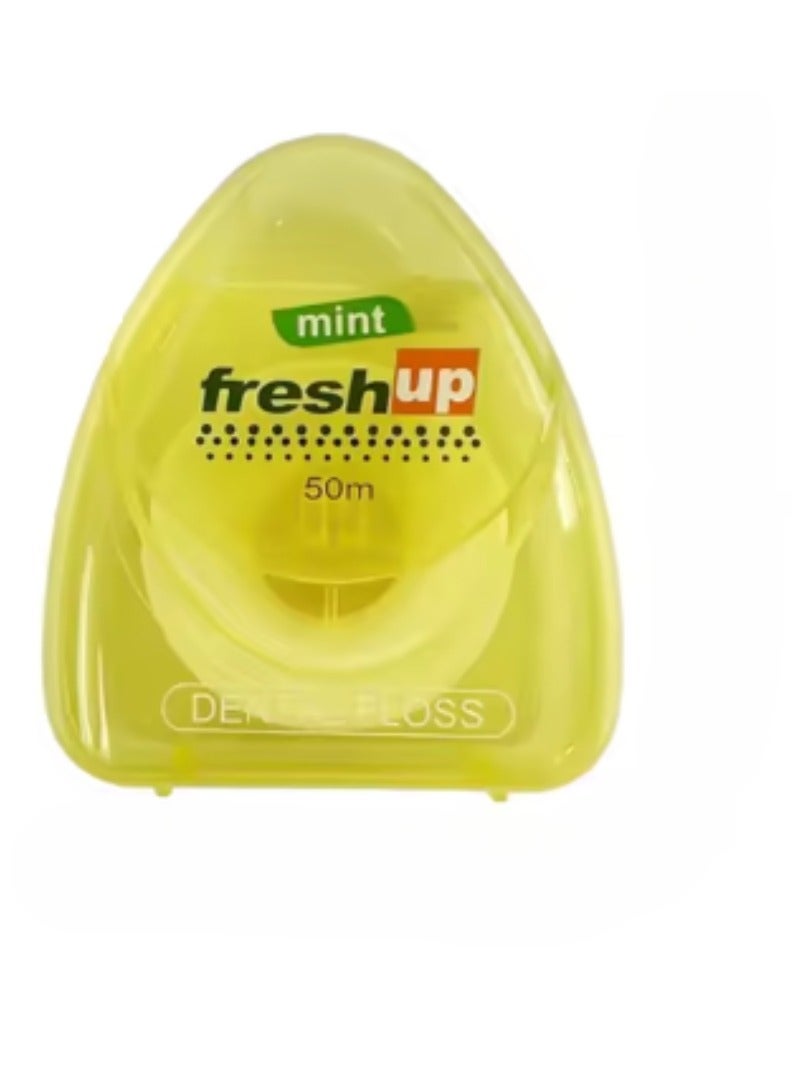 Fresh Up Dental Floss Card Pack for Easy and Effective Teeth Cleaning - Image 3