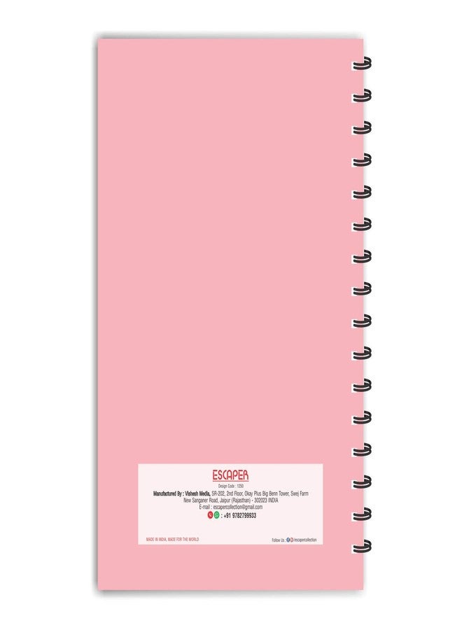 ESCAPER Couple Goals Designer Diary (Ruled - A5 Size - 8.5 x 5.5 inches), Notepad, Love Diaries, Diary Notepad, Diary for Boys, Diary for Girls, Diary for Kids, Diary for Office, Diary for Gift - Image 2