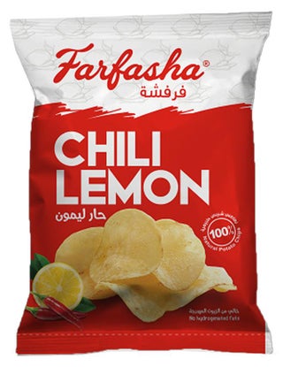 ديمه فرفشة شيبس ، حار ليمون ،70 غرام