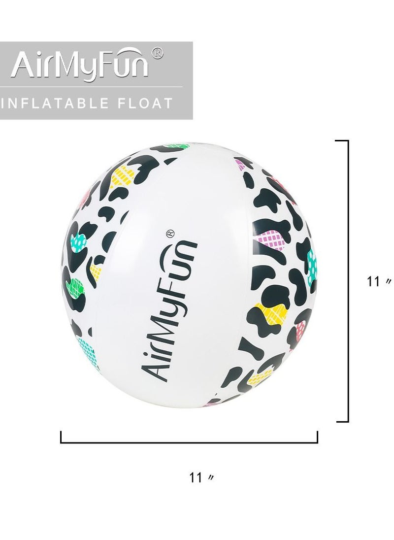 AirMyFun - Air My Fun LEOPARD BEACH BALL, Pack of 1 Piece - Image 1