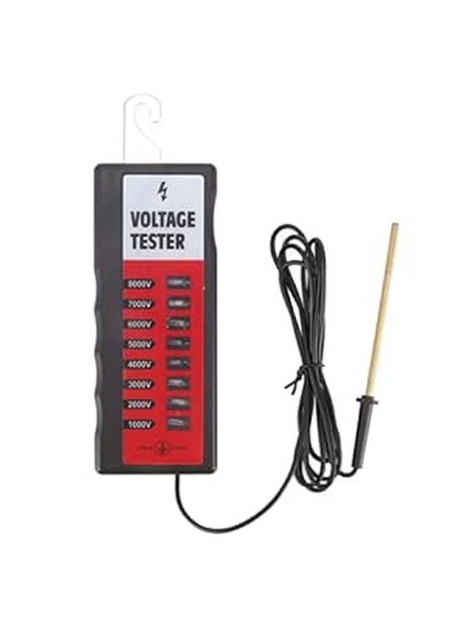 Portable Neon Fence Tester 1000V to 8kV with LCD Display and Copper Probe - Image 1
