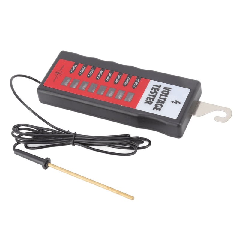 Portable Neon Fence Tester 1000V to 8kV with LCD Display and Copper Probe - Image 4
