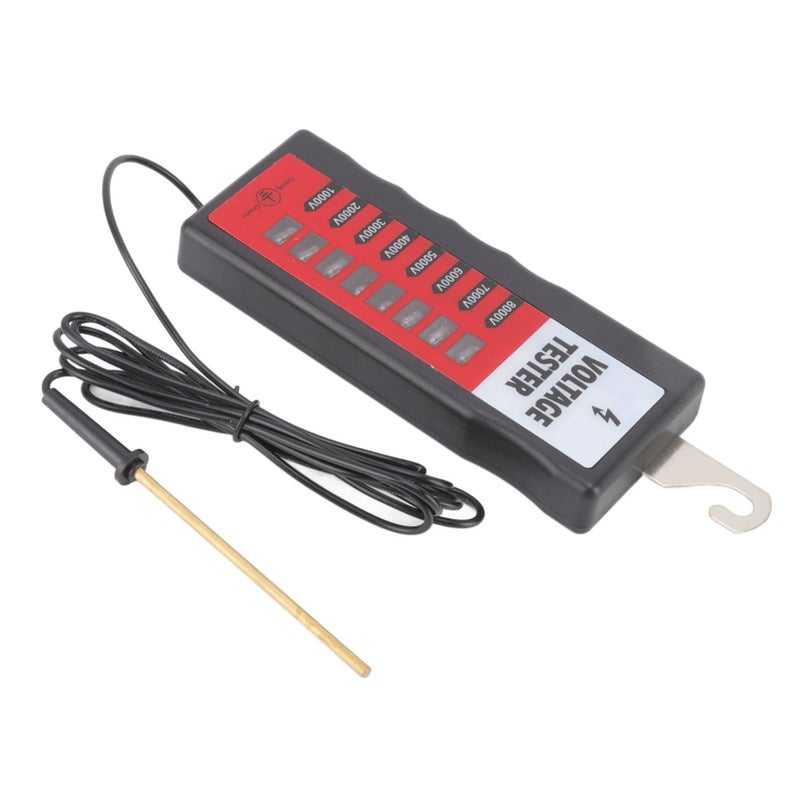 Portable Neon Fence Tester 1000V to 8kV with LCD Display and Copper Probe - Image 3