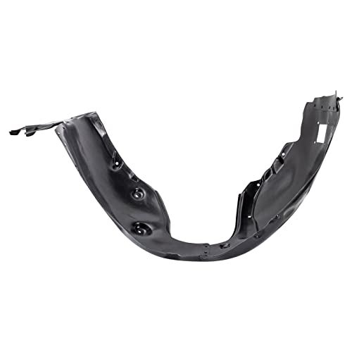 TRQ Front Left Inner Fender Liner Black Drivers Side Compatible with 2017 Genesis G80 2015-2016 Hyundai HY1248175 - Image 4