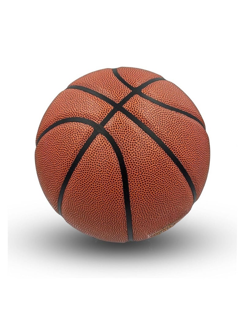 Generic - Basketball Set with Flexible Metal Basketball Hoop and Net - Image 1