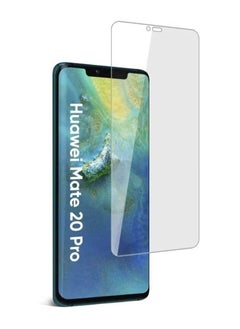 Huawei Mate 20 Pro Curved Tempered Glass Screen Protector for Huawei Mate20 pro - Full Transperant view of screen(1 Pack)