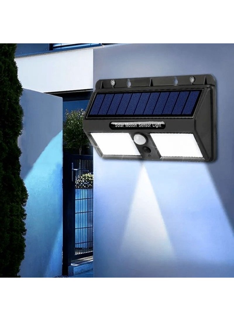 Gaman - 14616 Solar Powered Wall Mounted Solar White Light Lighting with Motion Sensor 3 Modes 40 LEDs - Image 1