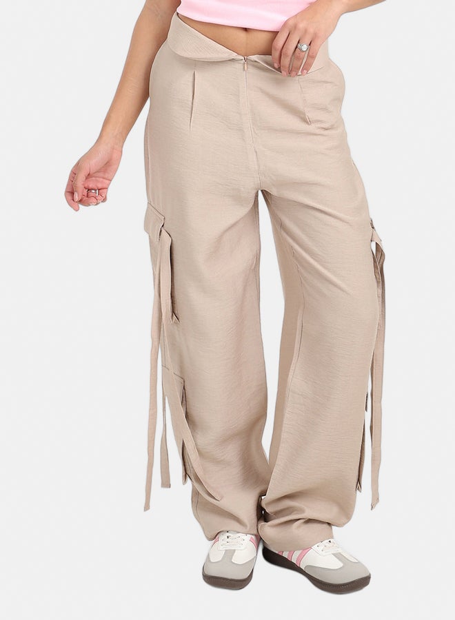Carina Turn Down Cargo Pants - Image 1