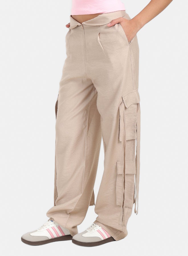 Carina Turn Down Cargo Pants - Image 2