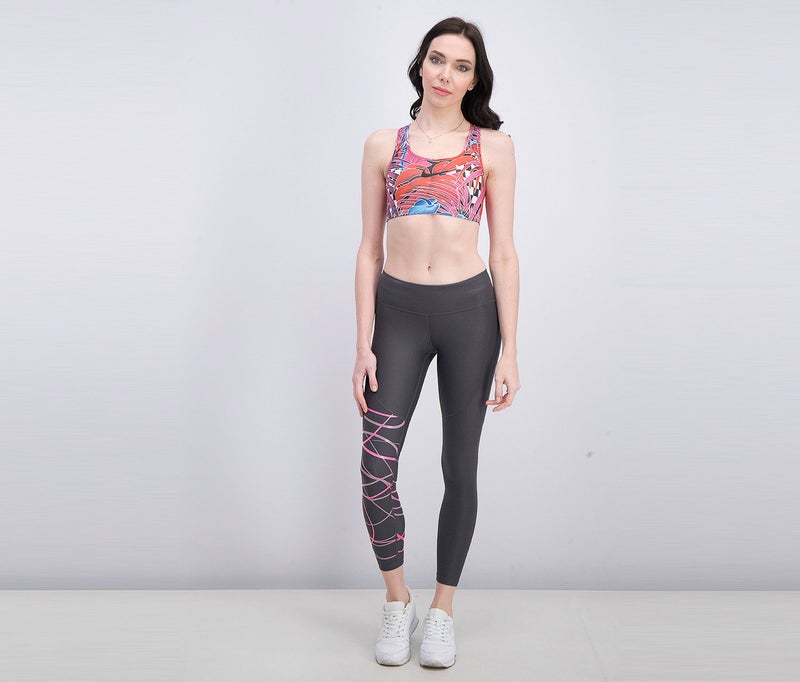 Nike Women Swoosh Hype Sports Bra, Pink - Image 3