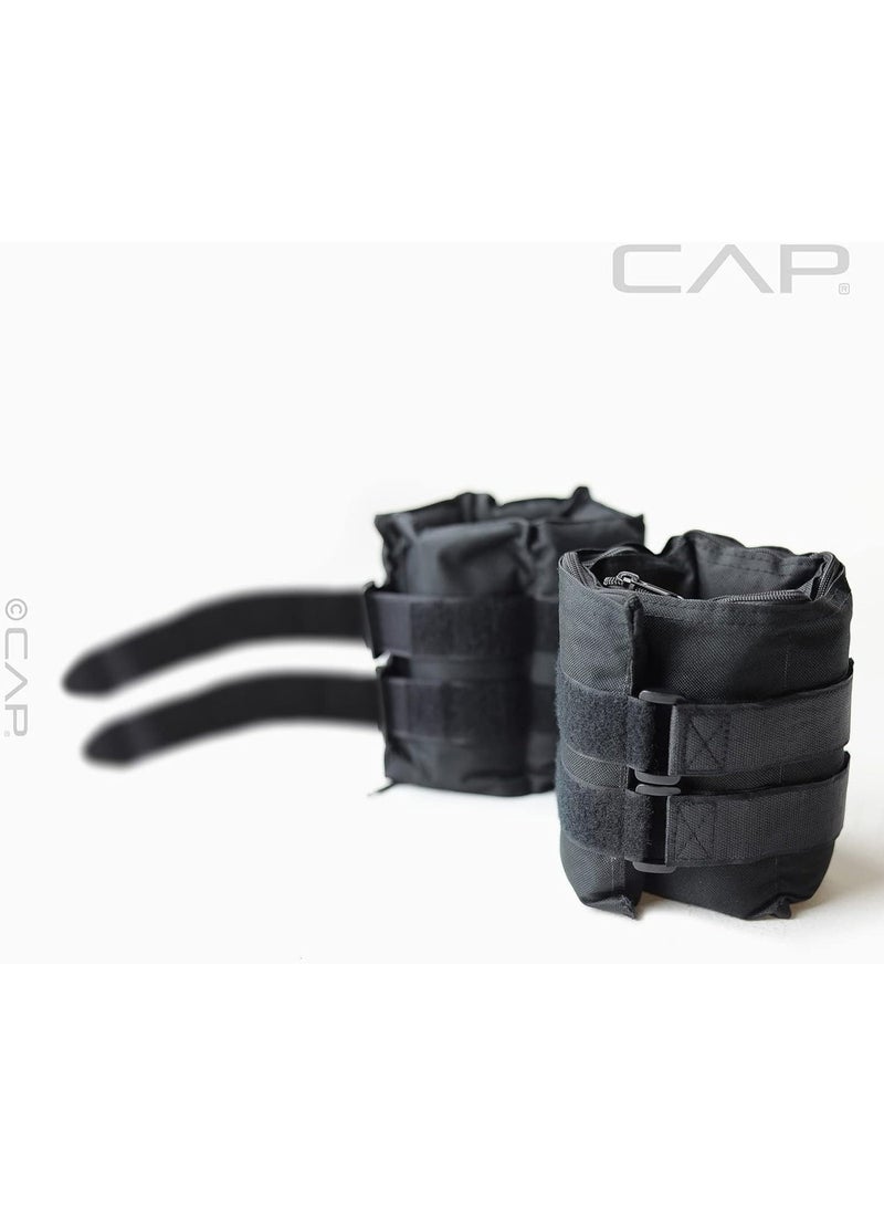 rayihni HHA-CB020A1 أوزان كاحل قابلة للتعديل 9 كجم، سوداء - Image 3