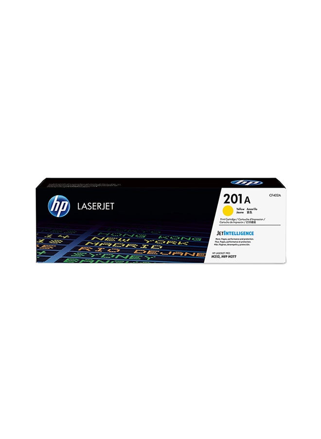 HP خرطوشة حبر ليزرجيت أصلية 201A طراز CF402A أصفر - Image 1