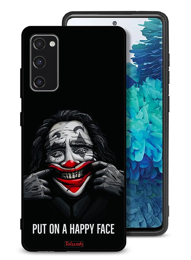 Tolwak Samsung Galaxy S20 FE Protective Case Cover Put On Happy Face - Image 1