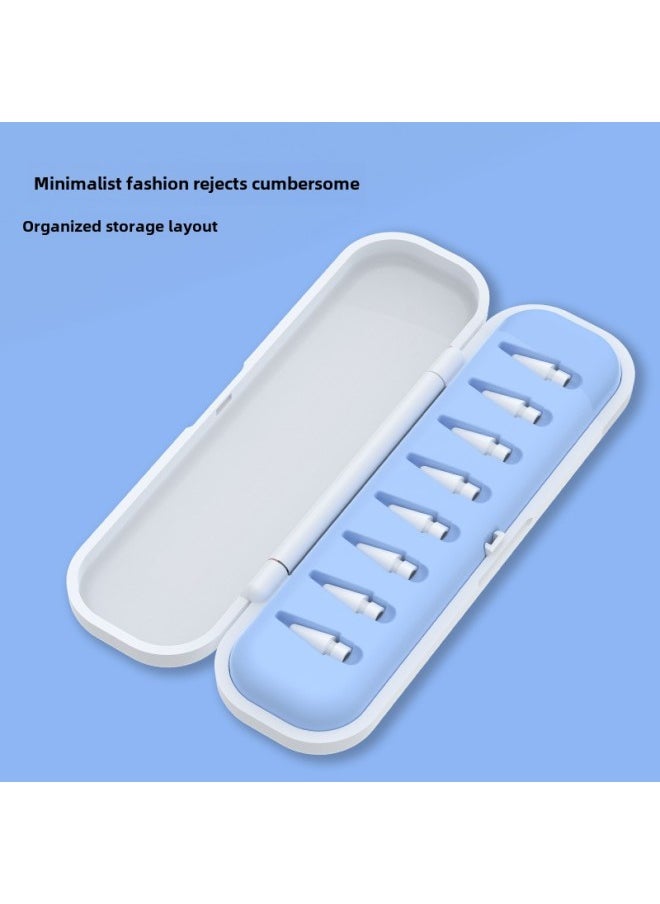 Generic - For Applepencil Nib Storage Box Universal Nib Box Apple 1/2/USB-C/Pro Generation Nib Box-Color:Pink (pack Of 8) Including Color Box - Image 1