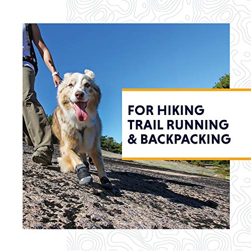 Ruffwear, Grip Trex Dog Shoes, Non-Slip Boots for Hot Pavement & Snow, Weatherproof Paw Protection with Breathable Mesh, Rugged Sole for Hiking, Obsidian Black, 2.00" - Image 3