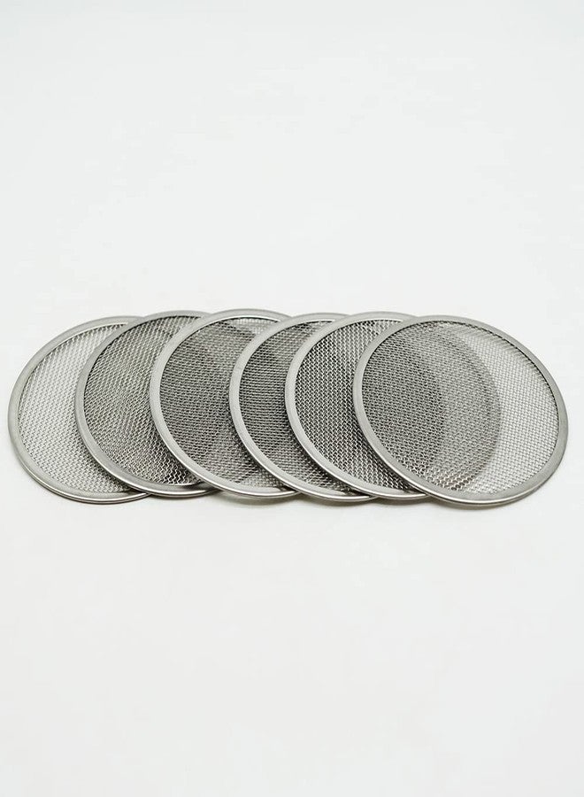 QurHapzy 12 Pack Sprouting Lids,304 Stainless Steel Screen Filter Strainer Lid for 2.75 Inch Regular Mouth Mason Jar,Mesh Bean Sprout Sieve Lids,Home Use Alfalfa,Salad,Broccoli,Lentil NO GLASS JAR QurHapzy - Image 2
