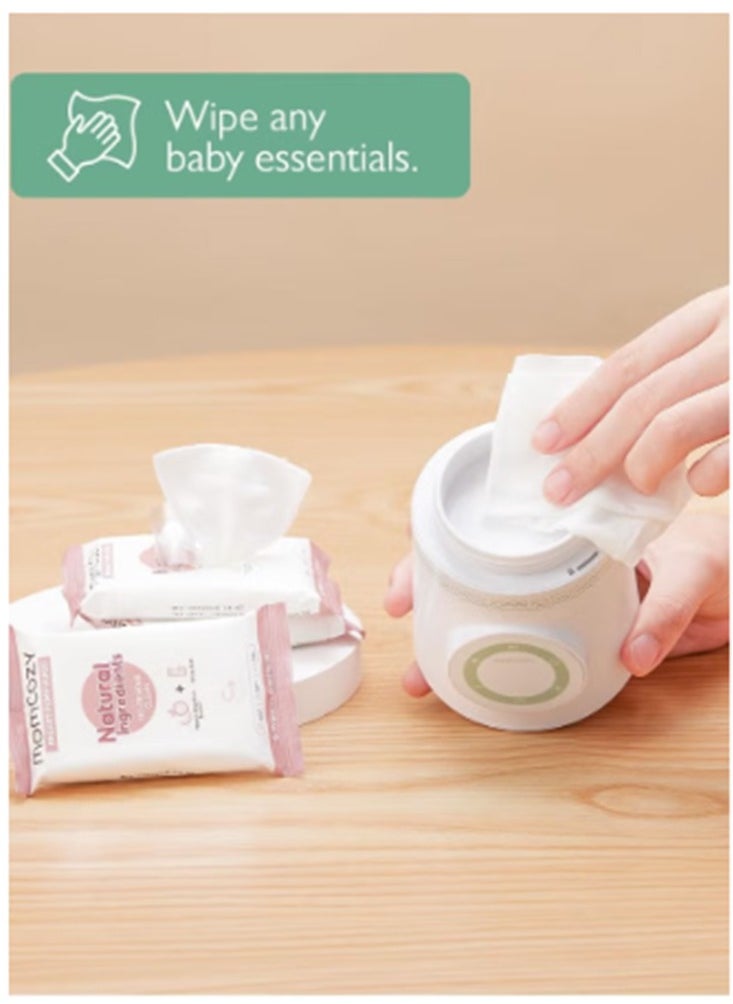 Momcozy - Portable Bottle Warmer for Travel, Double Leak-Proof Travel Bottle Warmer with Fast Heating, Safety Material Baby Bottle Warmer for Dr. Brown, Philips Avent, Medala, Tommee Tippee, Comotomo - Image 1