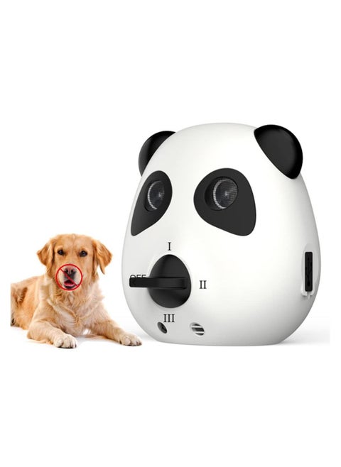 Outdoor Bark Control Device, Upgraded Ultrasonic Anti Barking Device , Stop Dog Barking Deterrent Rechargeable Sonic Bark Deterrents Safe for Small Large Dogs